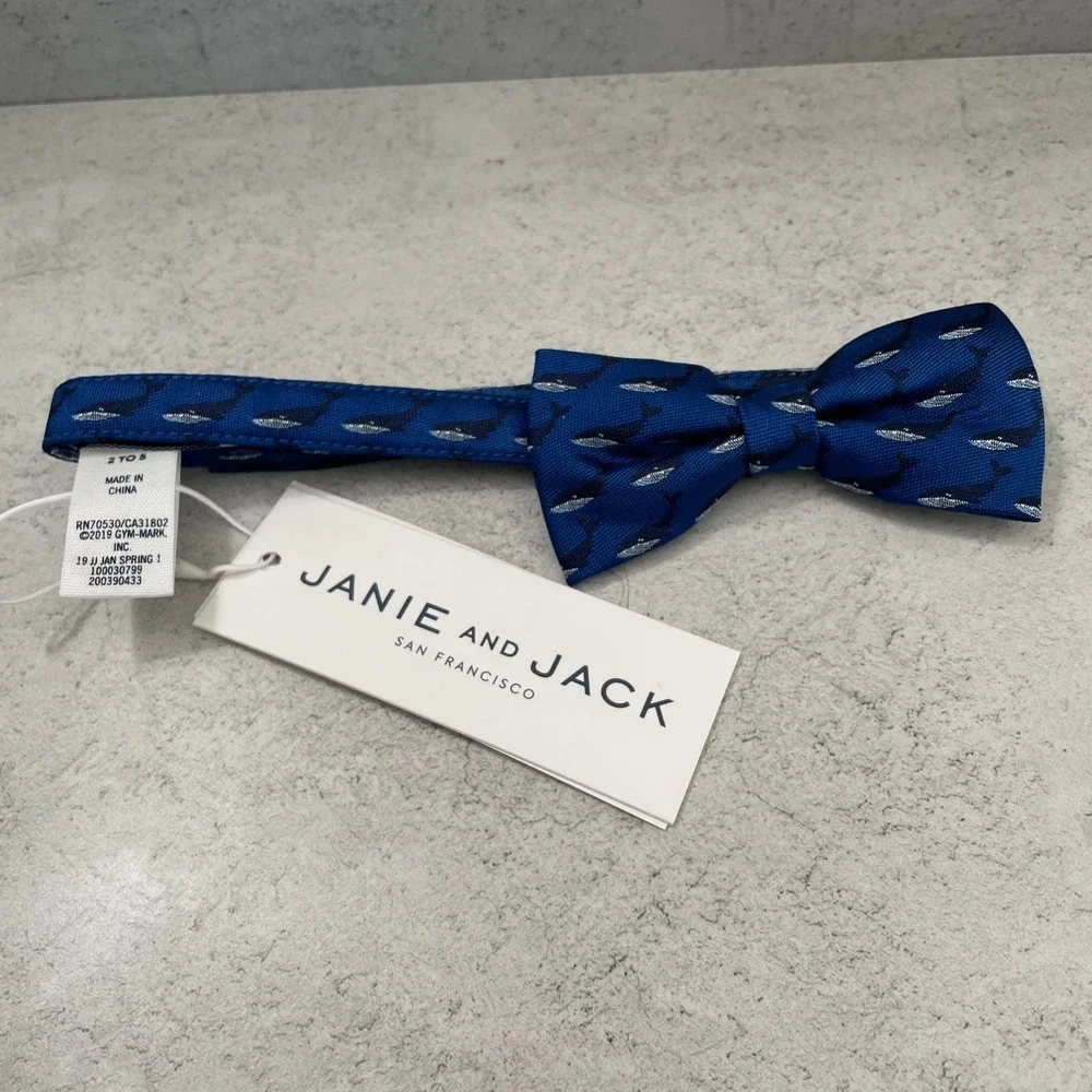 Janie and Jack Little Boys Bowtie Size 2 to 5